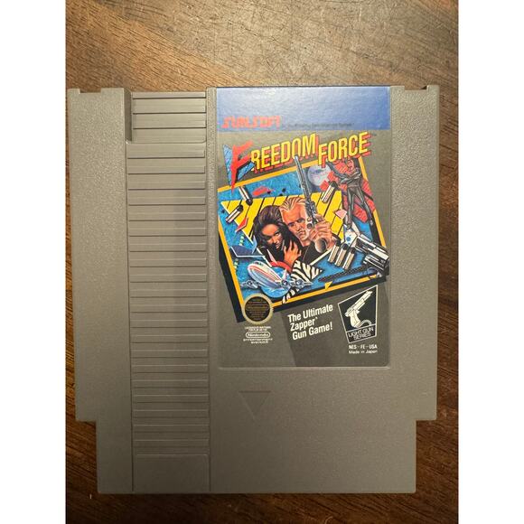 Nintendo NES sunsoft Freedom Force - Picture 1 of 2